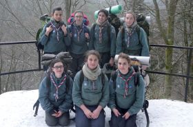 Randscouts Randguides camp d'hiver