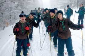 Randscouts Randguides camp d'hiver