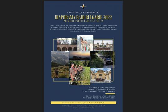 Diaporama Grand Raid Bulgarie et Projet Austerlitz Montlhéry
